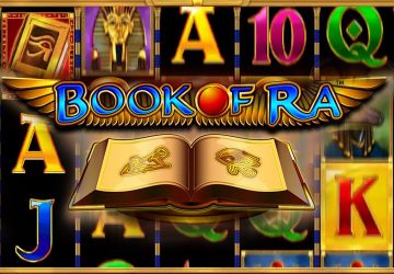 Игровой автомат Book Of Ra в Драгон Мани казино
